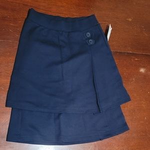 Cat & Jack Navy Uniform Skort - Size 7/8 - NWT